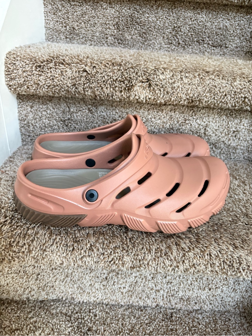 Boggs Boga Unisex Stewart Terracotta Slip On Waterproof Rubber Clog Sandals